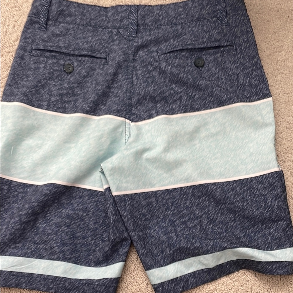 Hurley Land’s End etc LOT OF 4 Kids' Print Shorts Swim Trunks size 10 12 M - Picture 4 of 5